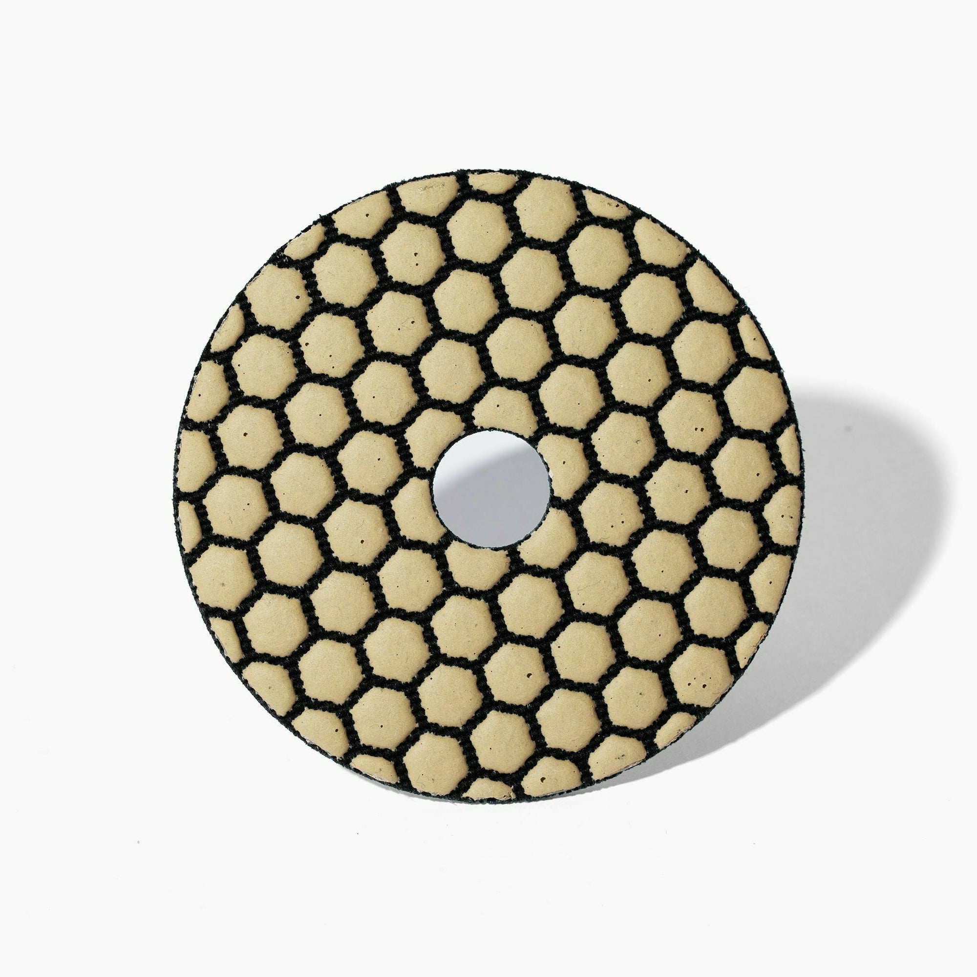 Calidad 4" Honeycomb Dry Finishing Pad: 400 Grit - Calidad Tools
