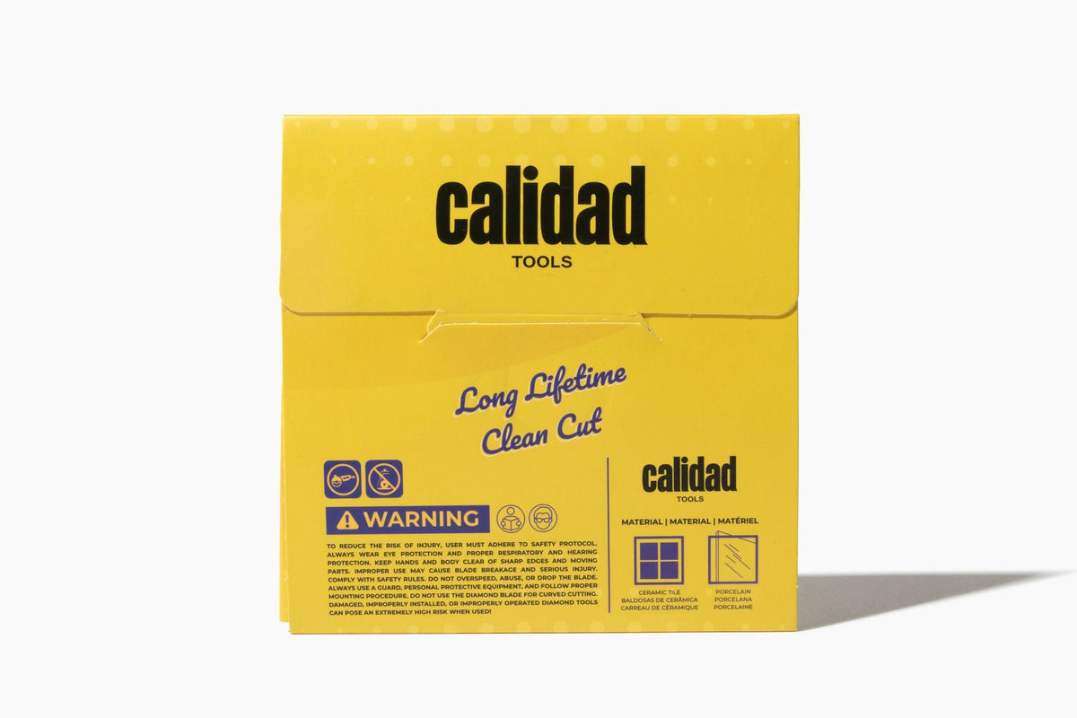 Calidad 4.5&quot; Turbo Mesh Flush Mount &quot;Butter Cutter&quot; Grinder Blade (with Flange) - Calidad Tools