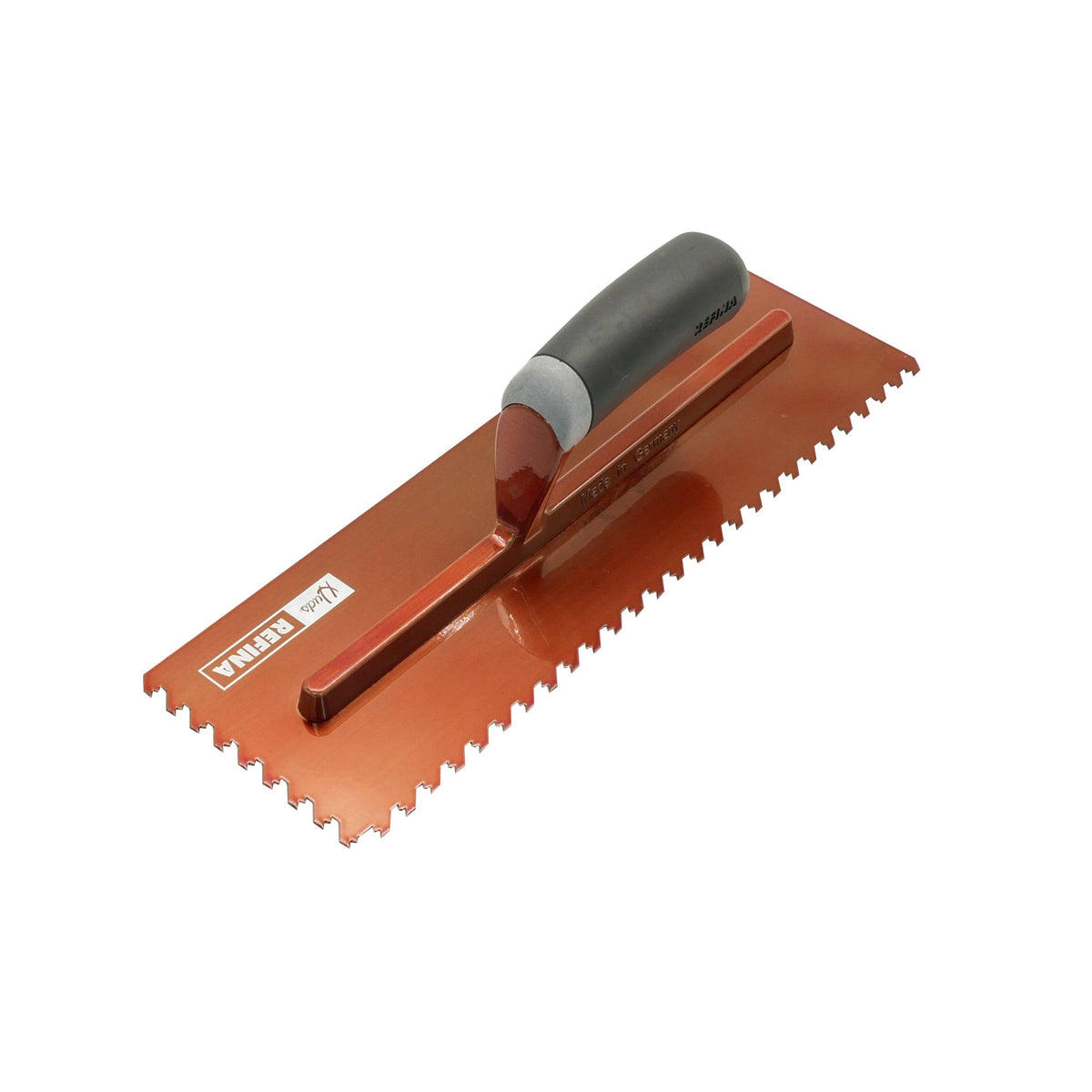 NotchTile 14&quot; XL Trowel 6mm (1/4&quot;) Copper (Left Hand) - Calidad Tools