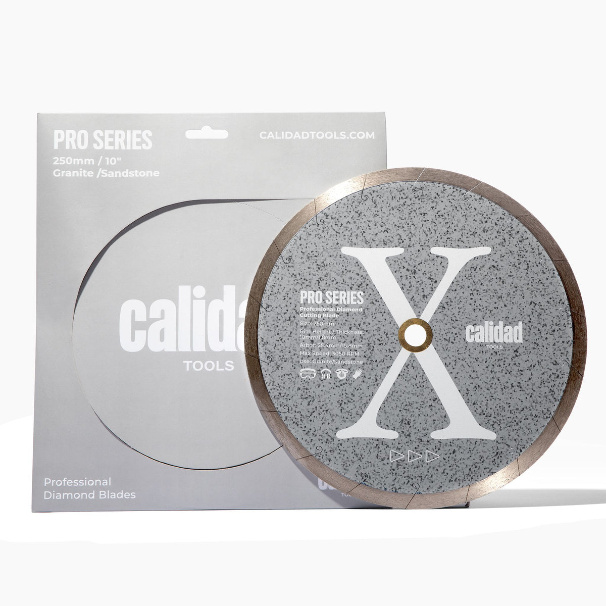 10&quot; Pro-Series X Granite &amp; Sandstone Blade - Calidad Tools