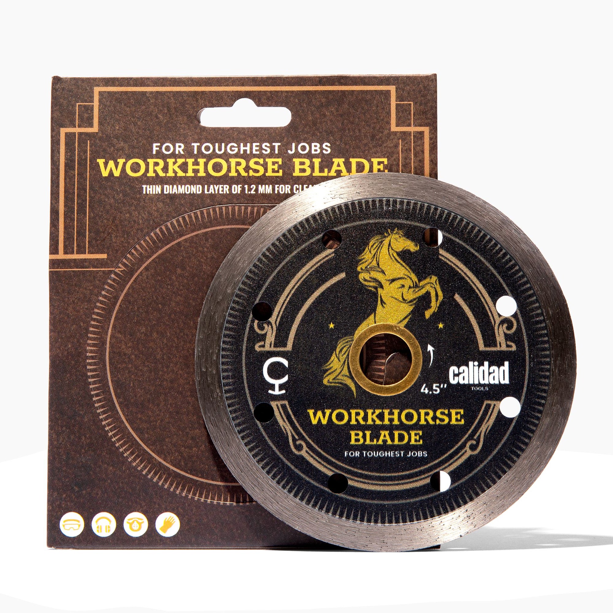 Calidad 4.5" Workhorse Grinder Blade (Flangeless) - Calidad Tools