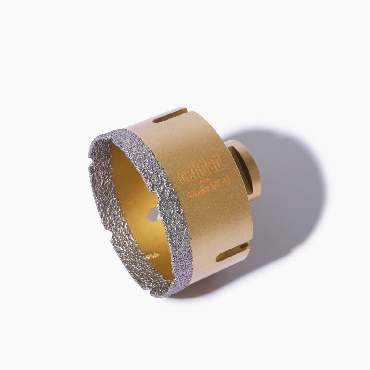 Calidad Scie-cloche diamantée brasée sous vide de 76 mm (3&quot;) « The Musk »